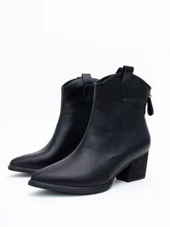 Ботинки Казаки демисезонные на каблуке